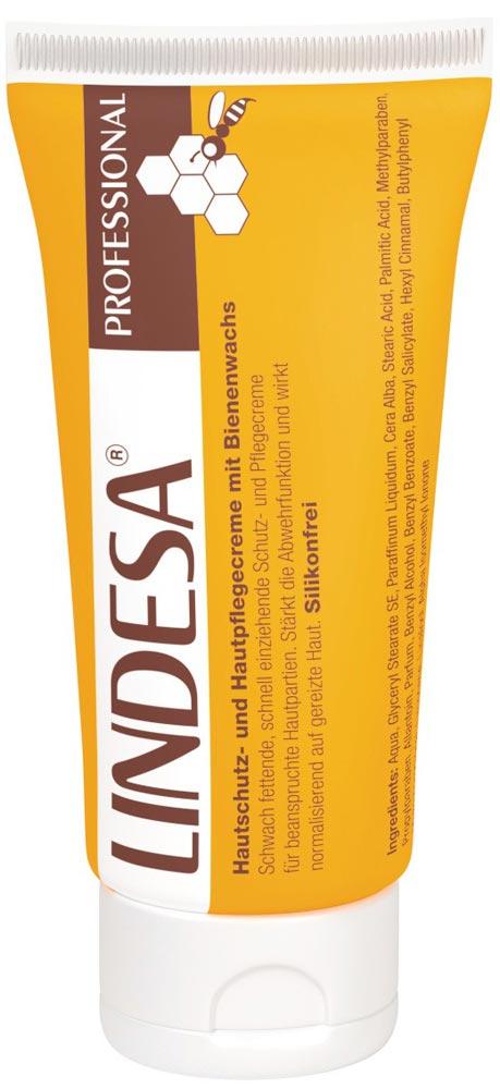 Hautschutz-/pflegecreme LINDESA® PROFESSIONAL 100 ml zieht schnell ein, silikonfrei