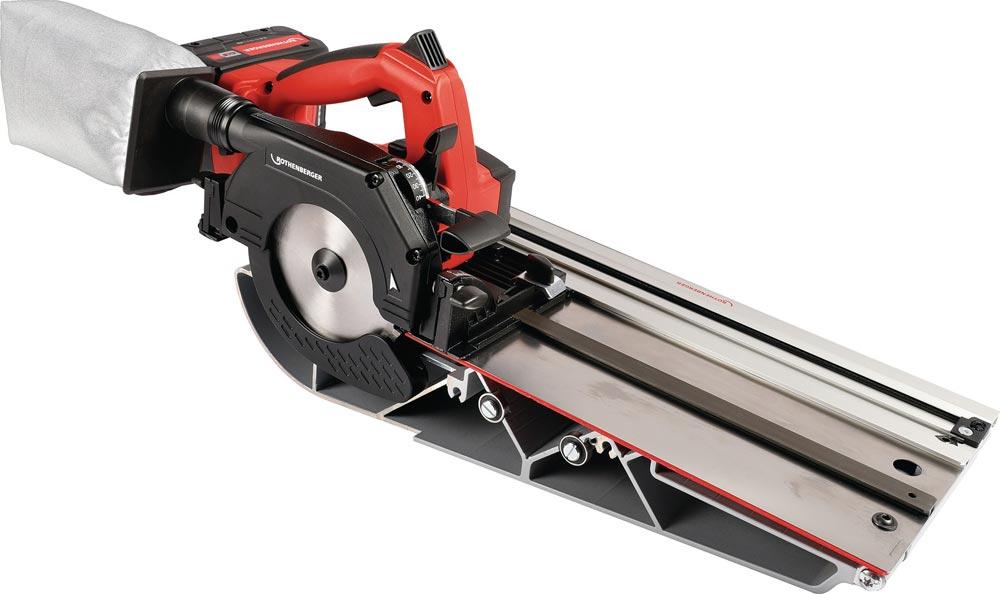 Akku-Kombirohrsäge PIPECUT mini 18 V 4 Ah 0-110 mm ohne Schiene 4150 min-