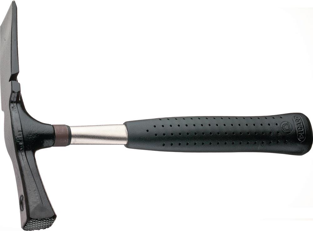 Maurerhammer Nr. 277 600 g geraut Berliner Form Stahlrohr