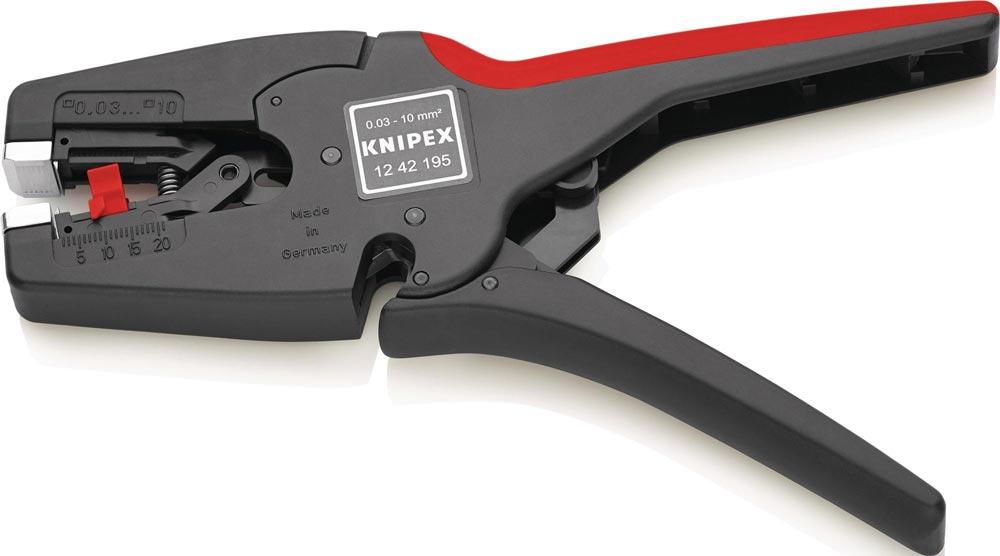 Automatikabisolierzange MultiStrip® 10 Länge 195 mm 0,03 - 10 (AWG 32 - 7) mm