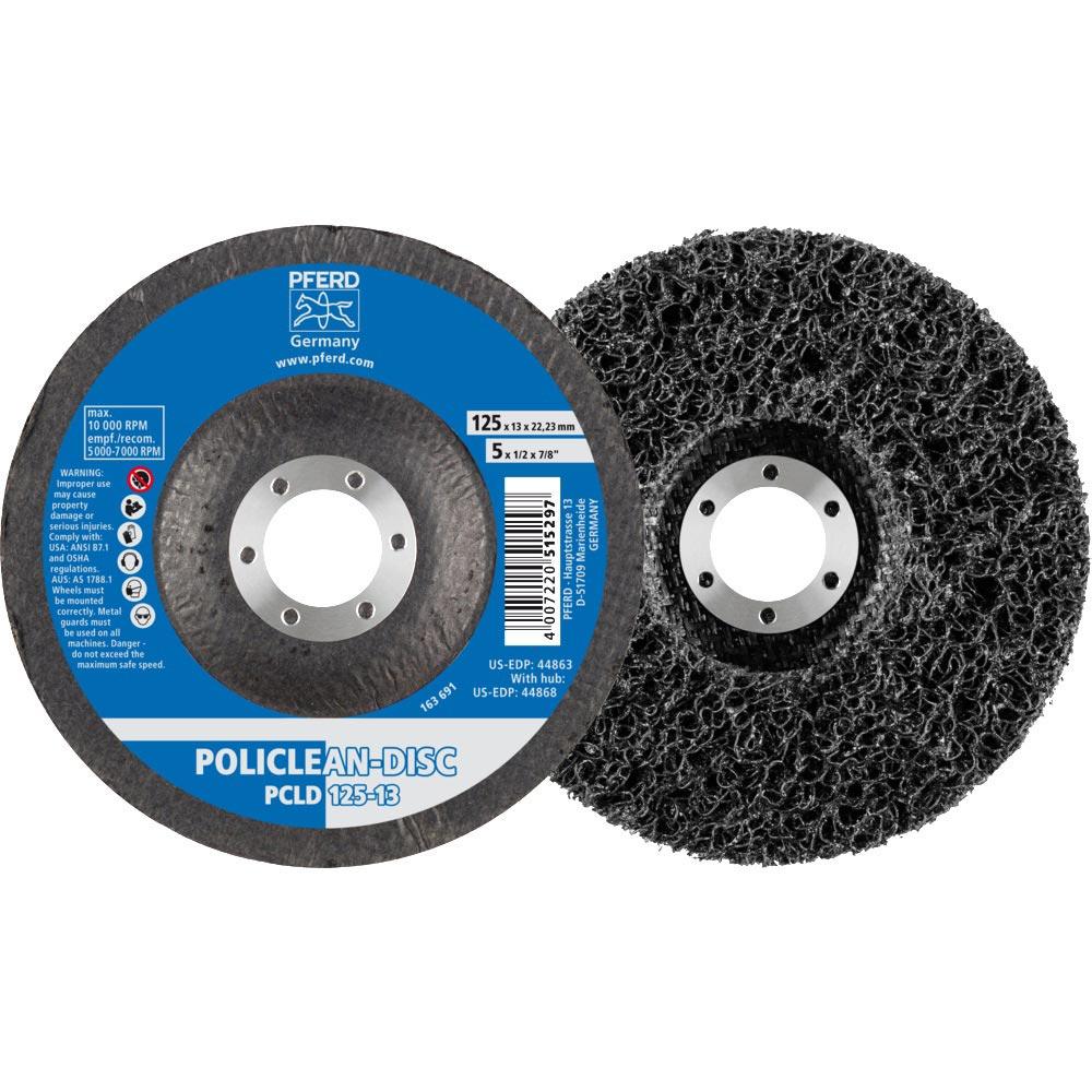 Grobreinigungsscheibe POLICLEAN Ø125x13mm Bohrung 22,23 mm