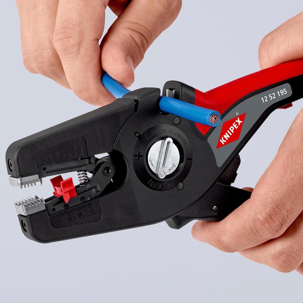 Automatikabisolierzange PreciStrip16 Länge 195 mm 0,08 - 16 (AWG 28 - 5) mm Automatikabisolierzange PreciStrip16 Länge 195 mm 0,08 - 16 (AWG 28 - 5) mm