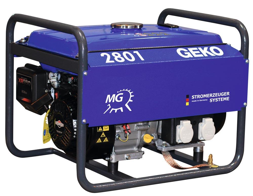 GEKO Stromerzeuger 2200 VA, 230 V, Benzin 2801 E-A/SHBA