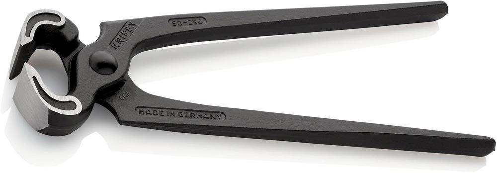 Kneifzange Gesamtlänge 250 mm Zange schwarz atramentiert