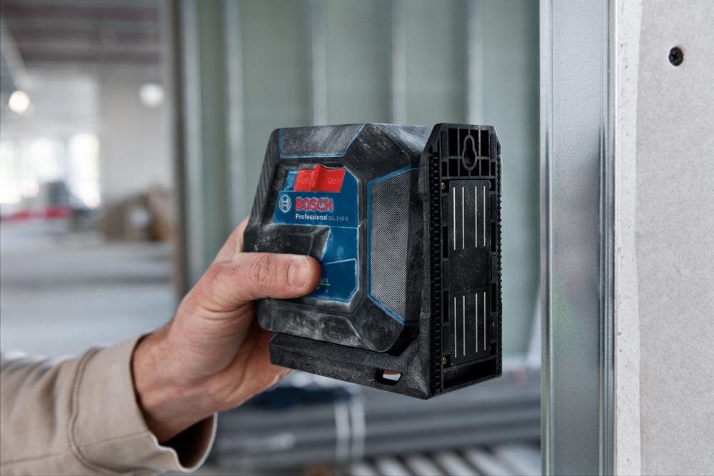 BOSCH Linienlaser GLL 2-15 Prof. inkl. Stativ, Zieltafel, Batterien in Tasche