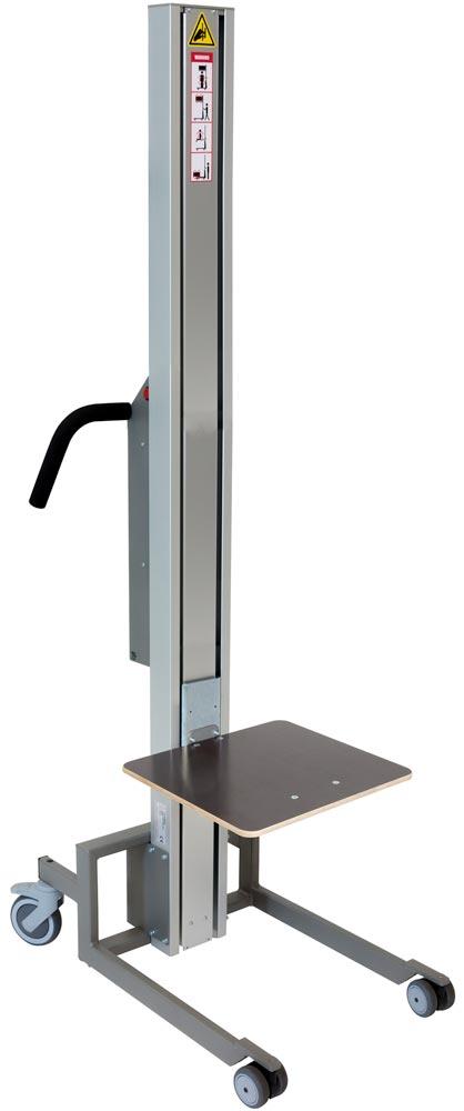 Elektrolifter, Traglast 130 kg, Hubbereich 110-2090 mm, Plattform BxT 500x500 mm