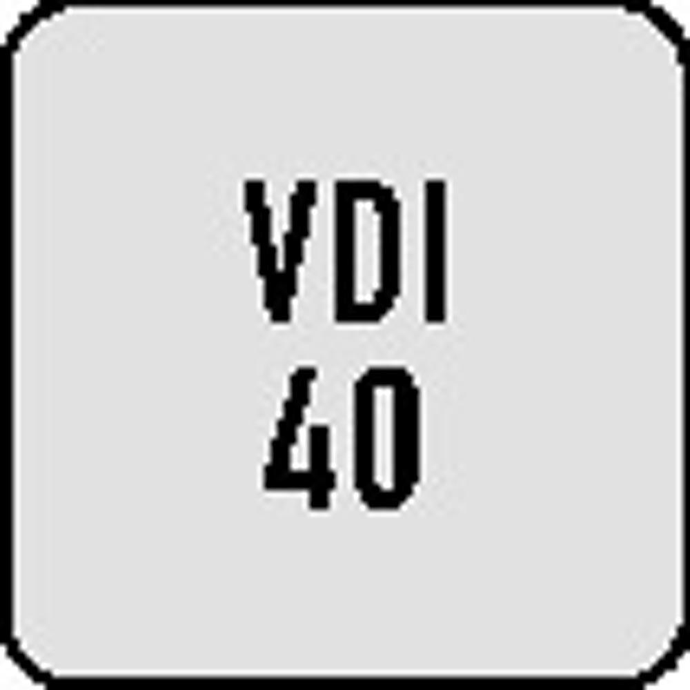 Verschlussstopfen Z2 DIN 69880 VDI40 Stahl