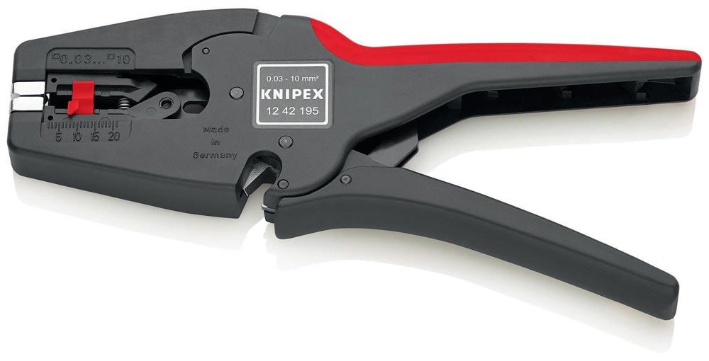 Automatikabisolierzange MultiStrip® 10 Länge 195 mm 0,03 - 10 (AWG 32 - 7) mm