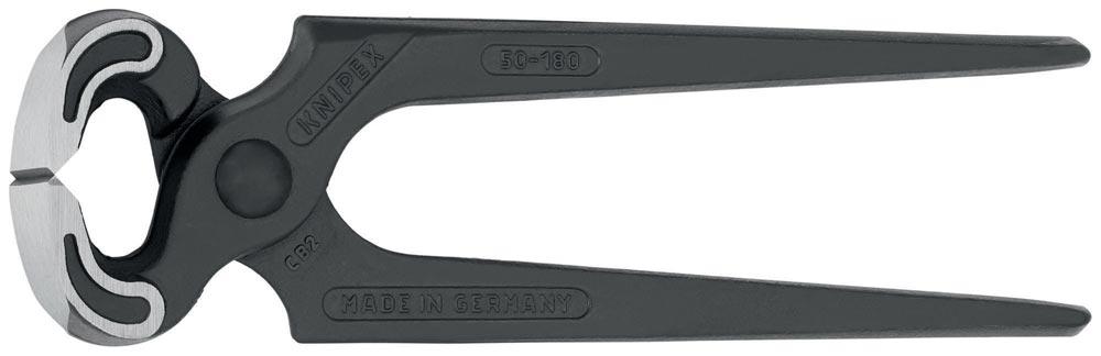 Kneifzange Gesamtlänge 180 mm Zange schwarz atramentiert