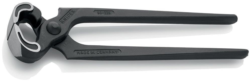 Kneifzange Gesamtlänge 225 mm Zange schwarz atramentiert