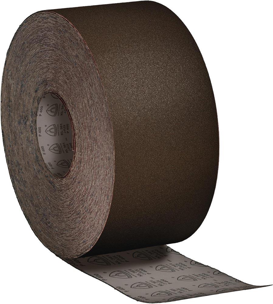 Schleifgeweberolle KL 361JF 100 mm Körnung 80 für Metall Korund