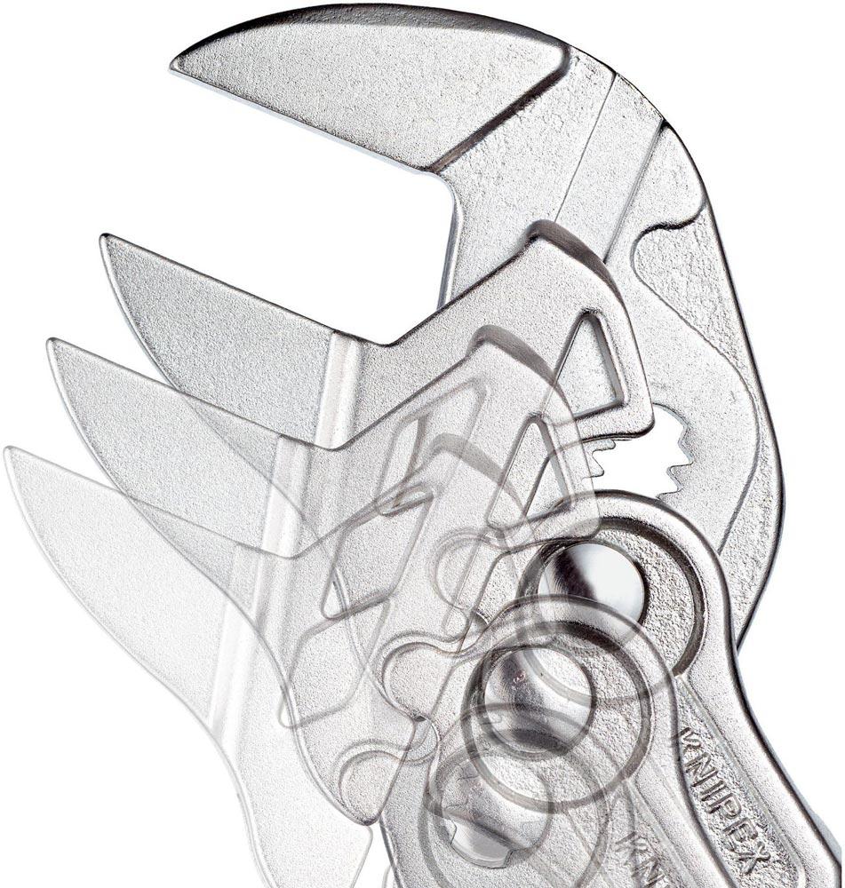 Zangenschlüssel Länge 150 mm Spannweite 27 mm verchromt Kunststoffüberzug