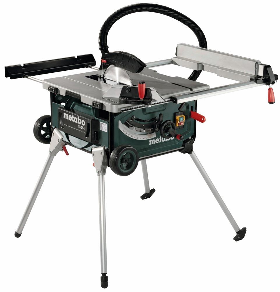 METABO Tischkreissäge TS 254 inkl. Fahrgestell