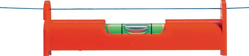 Schnurwasserwaage SWW 7,9 cm Kunststoff rot
