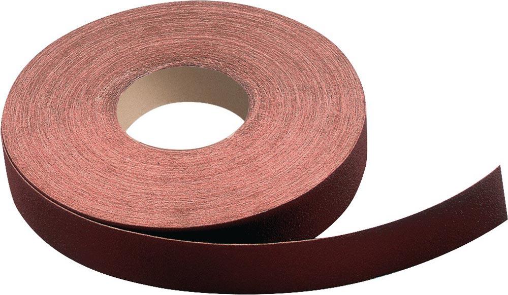 Schleifgeweberolle 40 mm Körnung 150 für Metall Korund