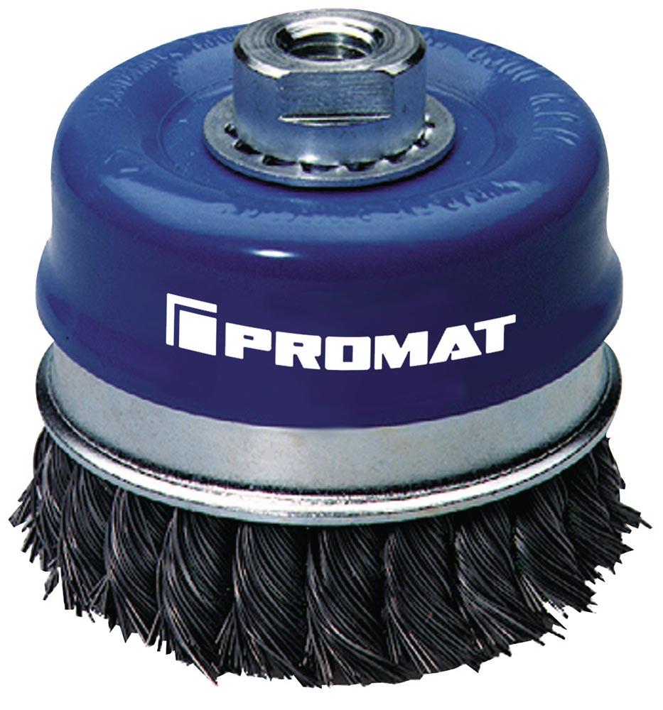 Topfbürste Ø 100 mm Drahtstärke 0,5 mm Stahl 8500 min-