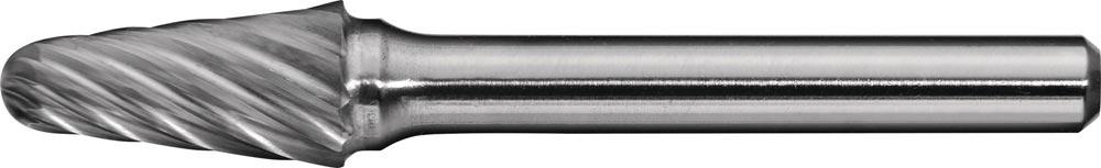 Frässtift KEL INOX Ø 8 mm Kopflänge 20 mm Schaft-Ø 6 mm Hartmetall Verzahnung Normal, fein