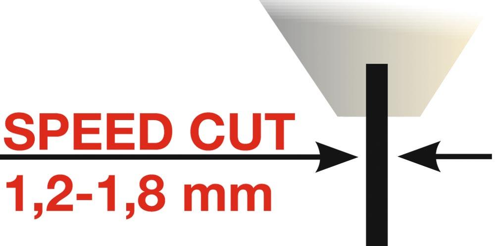 Diamanttrennscheibe FACTOR SPEED CUT, dünne Ausf. 230 x 1,8 x 10 x 22,23 mm