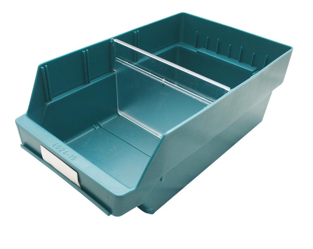 Regalkasten, PP, BxTxH 120x400x95 mm, Farbe blau, VE 30 Stück