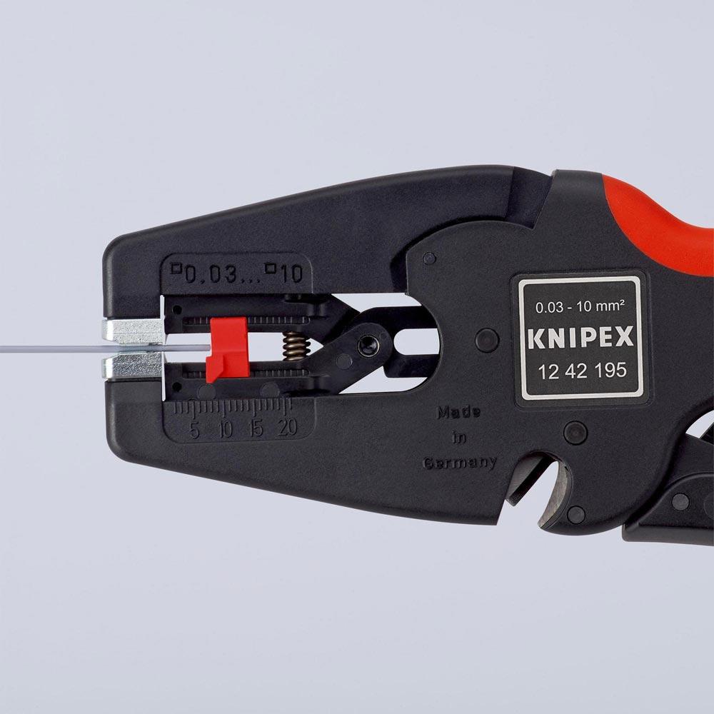 Automatikabisolierzange MultiStrip® 10 Länge 195 mm 0,03 - 10 (AWG 32 - 7) mm