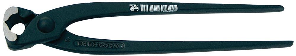 Monierzange Länge 280 mm poliert schwarz lackiert