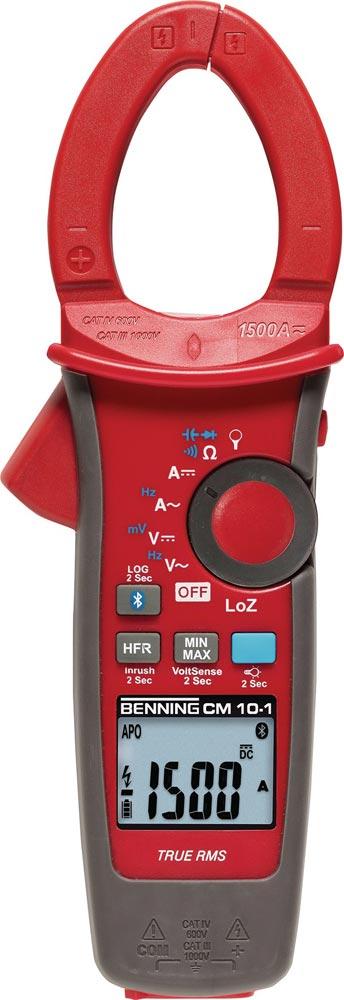 Stromzangenmultimeter CM 10-1 0,01 - 1500 A CAT IV 600 V, CAT III 100 V