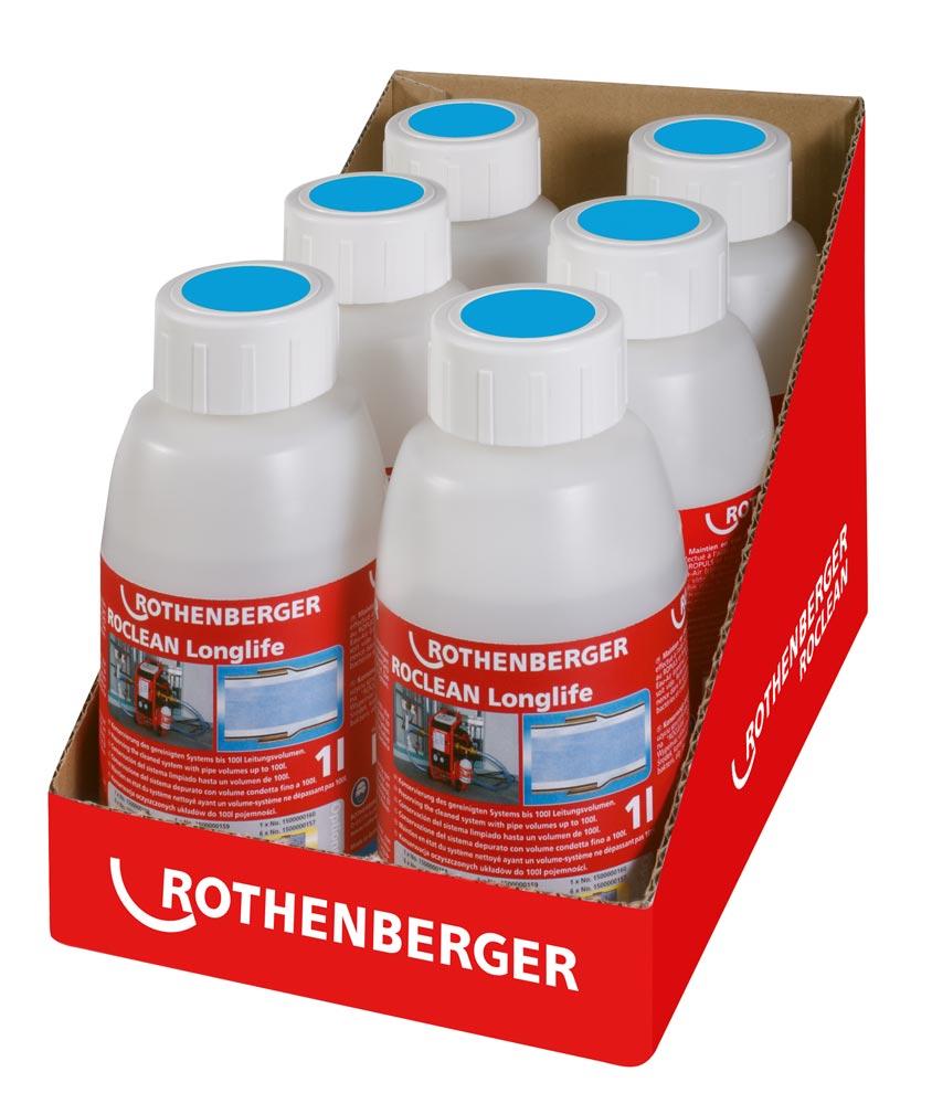 Reinigungsmittel ROPULS ROCLEAN f.Radiatoren-,Flächenheizsyst.1l 6 Fl./Krt.