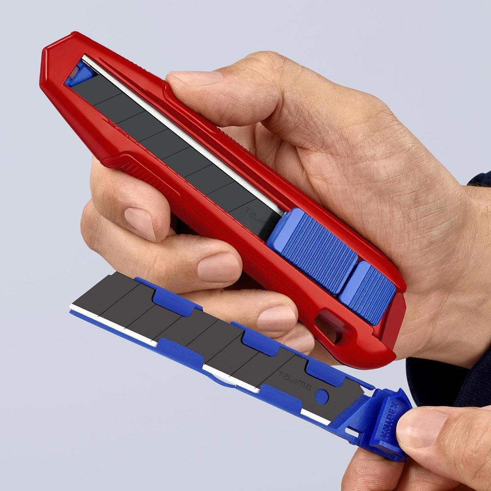 Cuttermesser CutiX® Klingenbreite 18 mm Länge 165 mm Magnesium Cuttermesser CutiX® Klingenbreite 18 mm Länge 165 mm Magnesium