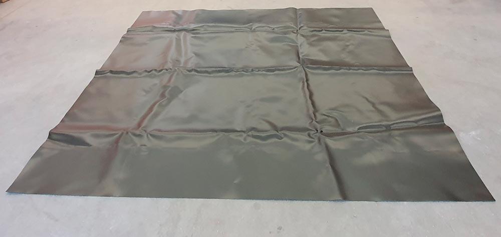 Schutzeinlage aus PVC für Auffangwanne BxT 2500x7000 mm