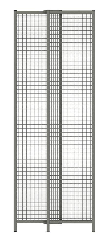 BASIC-Aufsatzelement, BxH 750x750 mm, RAL 7035 lichtgrau