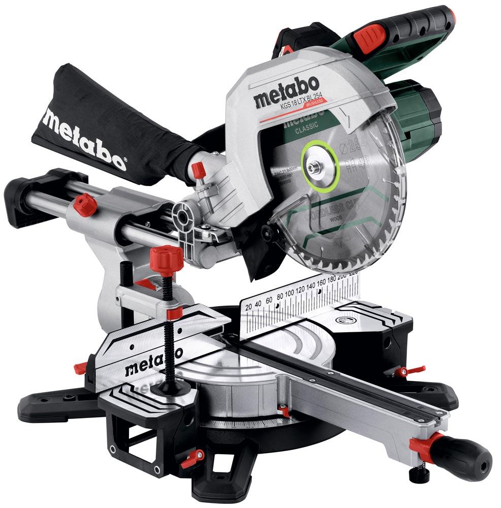 METABO Akku-Kappsäge KGS 18 LTX BL 216 18 V 1 x 4,0 Ah und Ladegerät