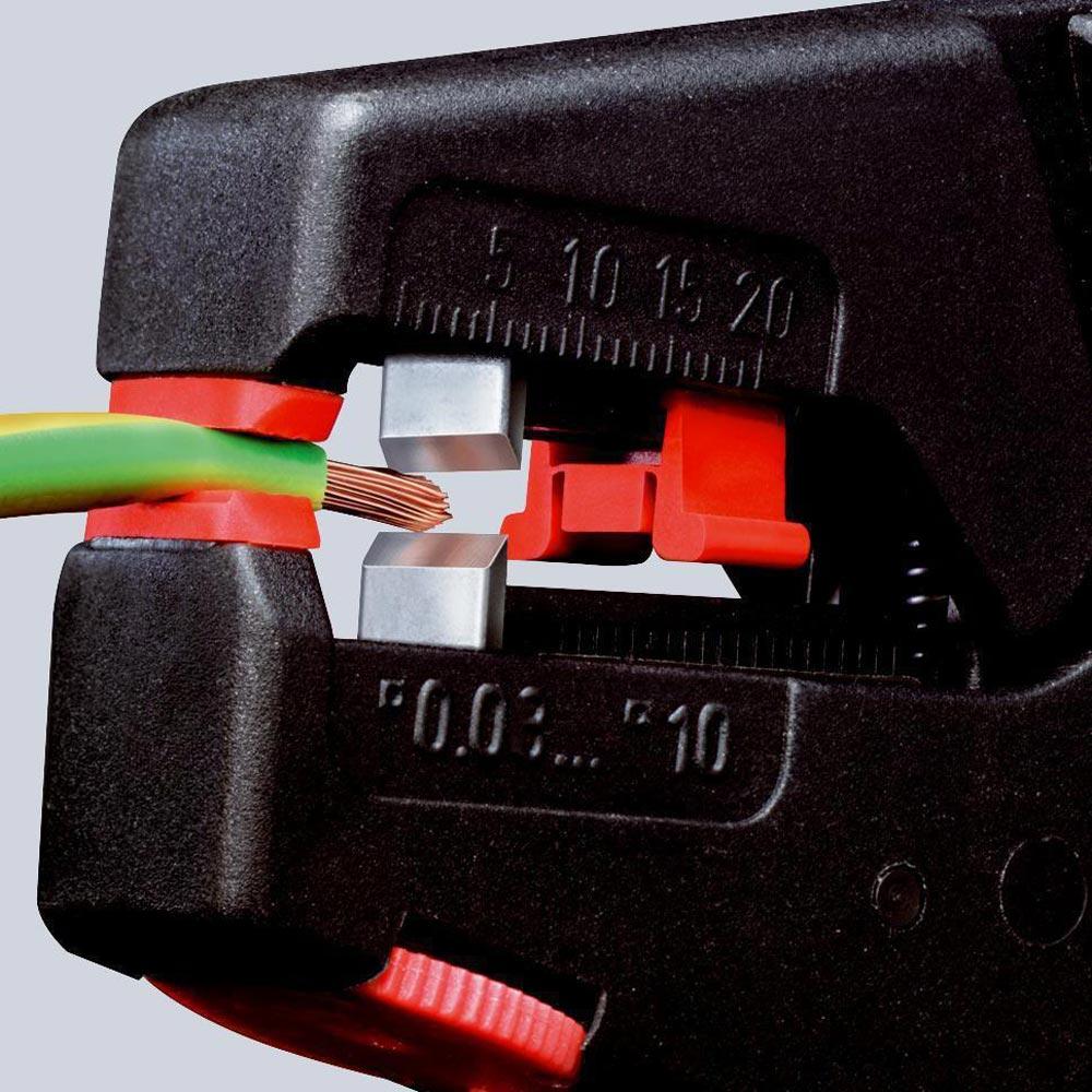 Automatikabisolierzange Länge 200 mm 0,03 - 10 (AWG 32 - 7) mm