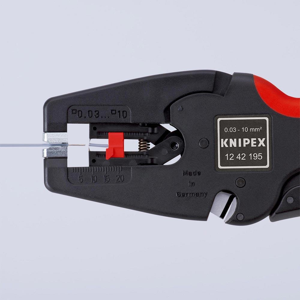 Automatikabisolierzange MultiStrip® 10 Länge 195 mm 0,03 - 10 (AWG 32 - 7) mm