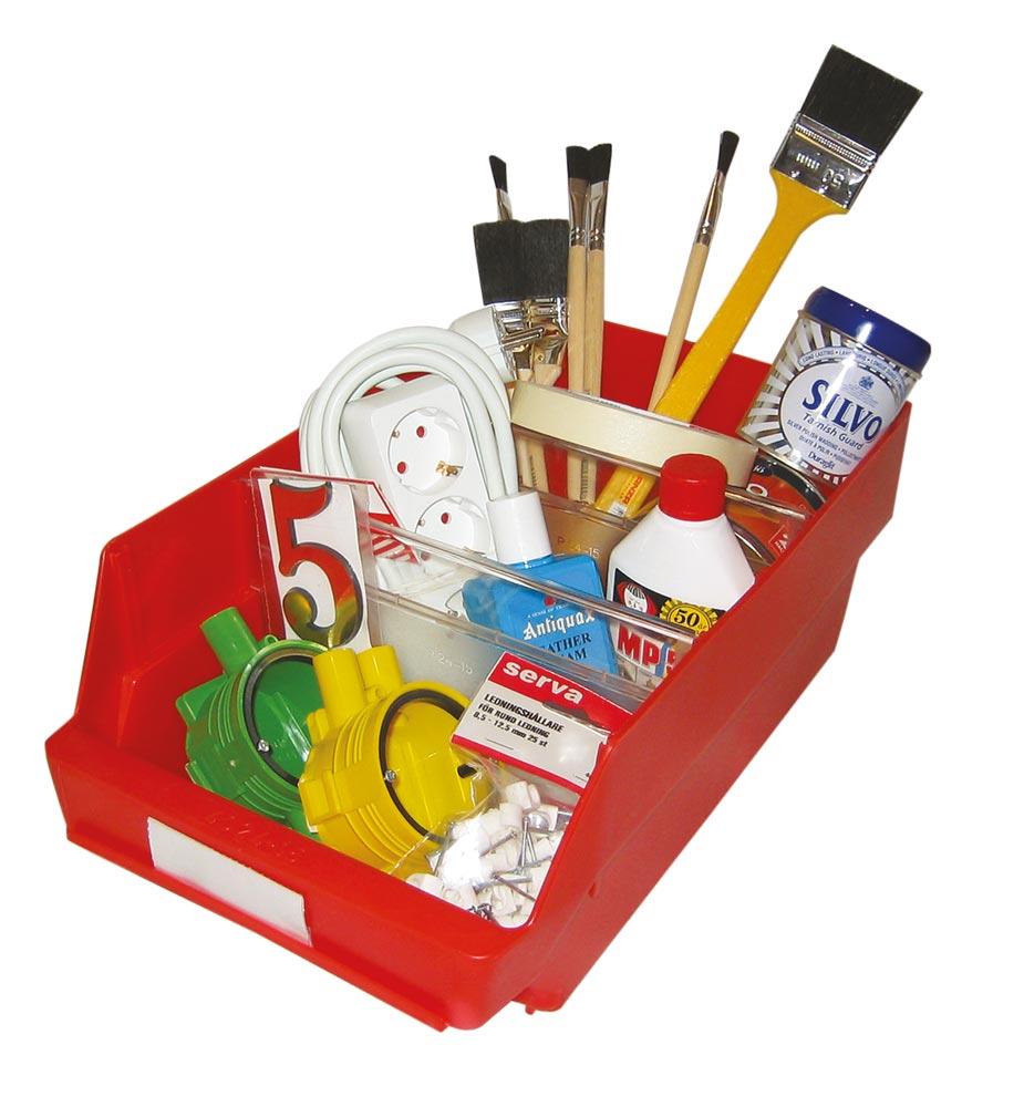Regalkasten, PP, BxTxH 120x400x95 mm, Farbe blau, VE 30 Stück