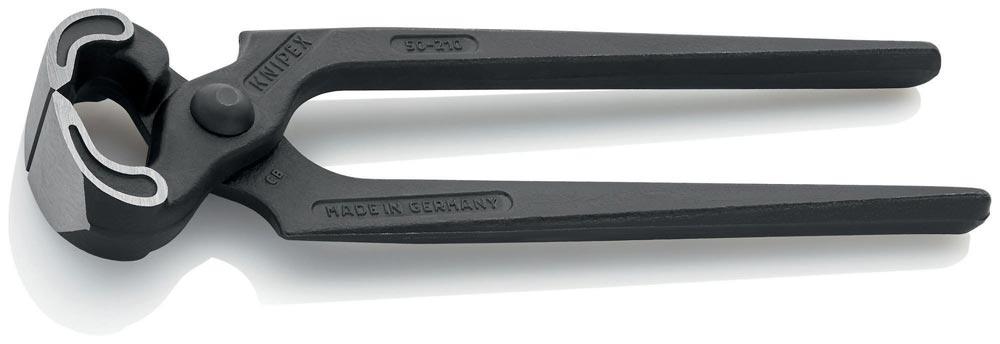 Kneifzange Gesamtlänge 210 mm Zange schwarz atramentiert