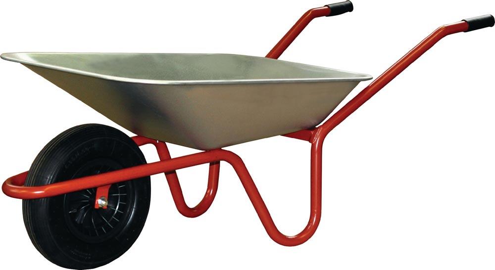 Schubkarre Garten 85 85 l Luftrad Polypropylen-Felge mit Rollenlager