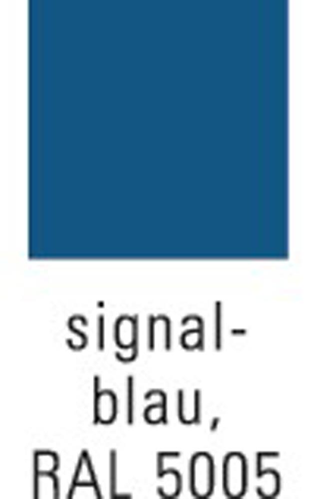 Schubladenschrank H1019xB705xT736mm lichtgrau/signalblau 7 Schubl. Vollauszug