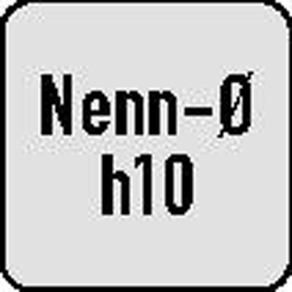 Einzahnfräser Typ W Nenn-Ø 4 mm VHM 25  DIN 6535 HA Schneidenanzahl 1 lang