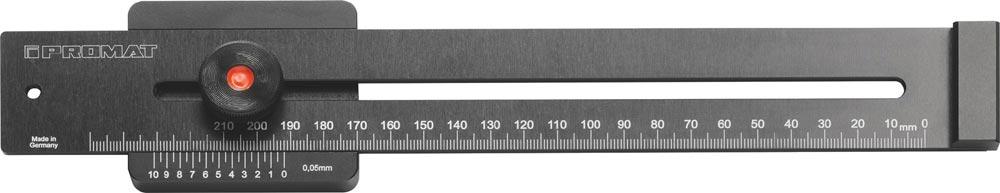 Streichmaß 300 mm mit flachem Schieber