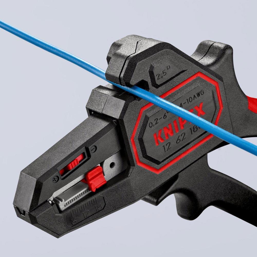 Automatikabisolierzange Länge 180 mm 0,2 - 6 (AWG 24 - 10) mm Automatikabisolierzange Länge 180 mm 0,2 - 6 (AWG 24 - 10) mm