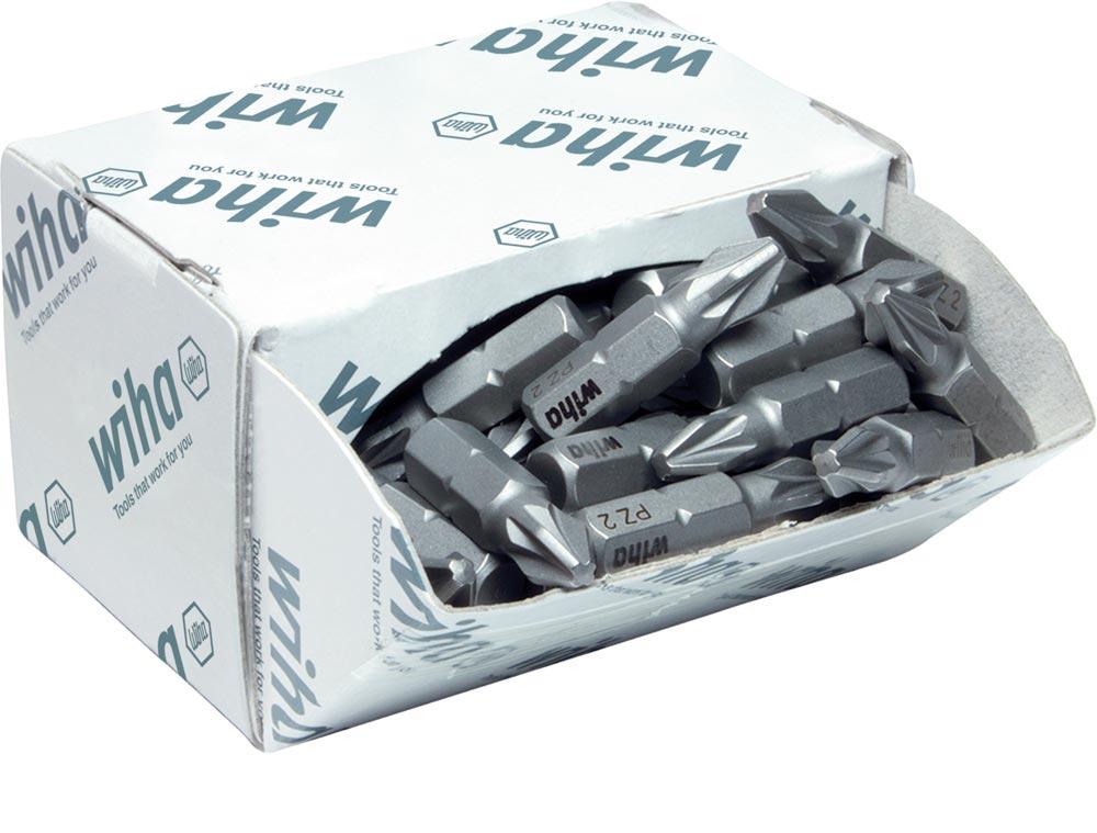 Bit-Großpackung Standard 50er Pack PZ 2 x 25 mm