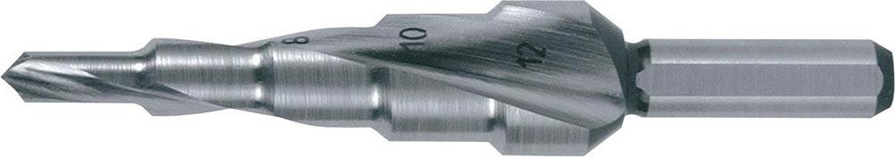 Stufenbohrer Bohrbereich 4-20 mm HSS spiralgenutet Schneidenanzahl 2 Stufenanzahl 9