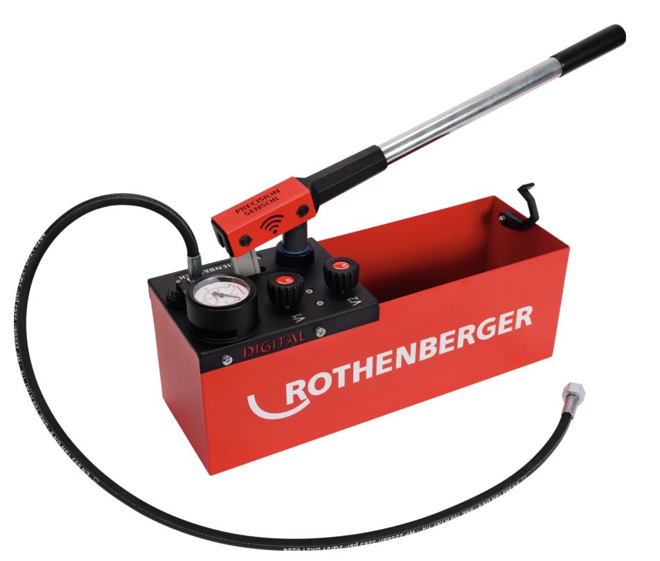 Prüfpumpe RP 50 digital 0 - 30 bar R 1/2  Saugvolumen pro Hub ca. 45 ml