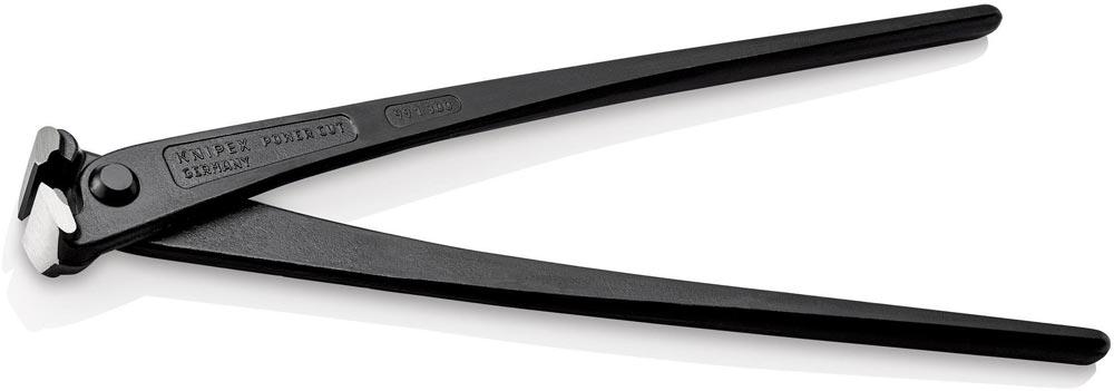 Kraftmonierzange Länge 300 mm poliert schwarz atramentiert