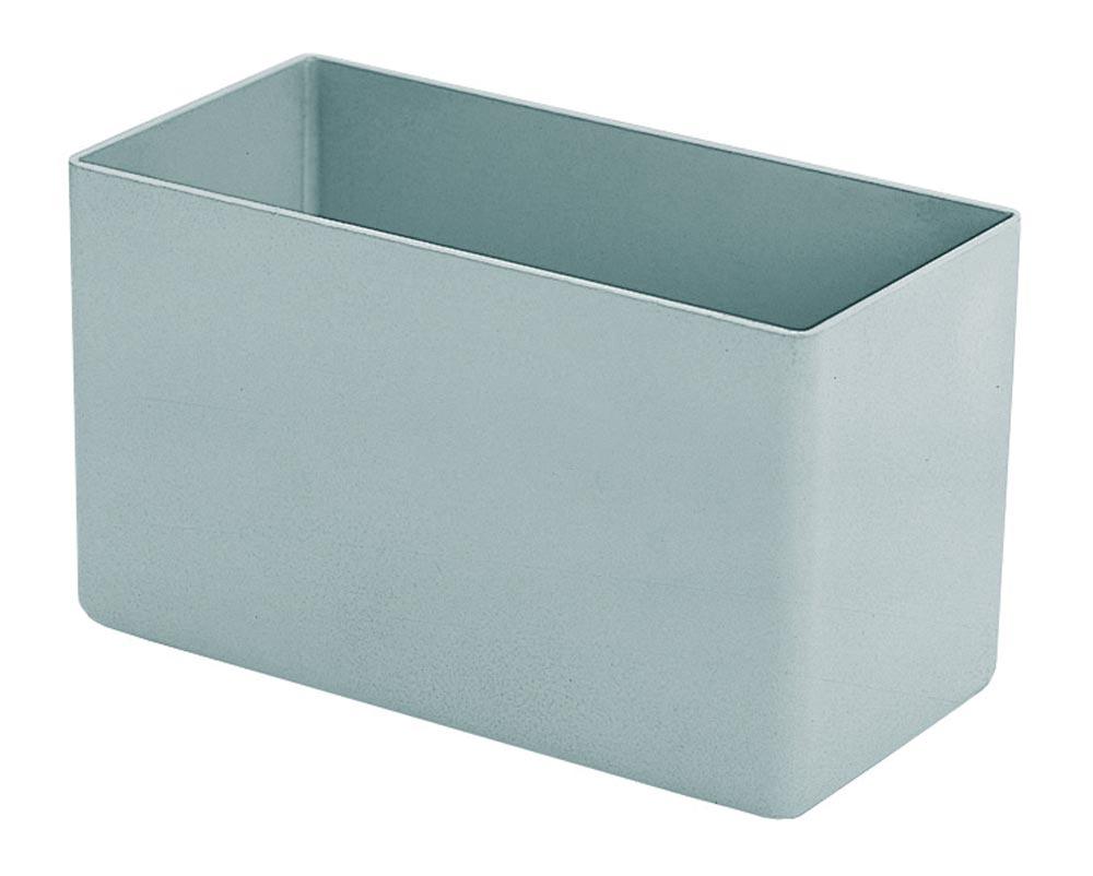 Einsatzkasten, Polystyrol, LxBxH 160x106x54 mm, Farbe blau, VE 50 Stück Einsatzkasten, Polystyrol, LxBxH 160x106x54 mm, Farbe blau, VE 50 Stück