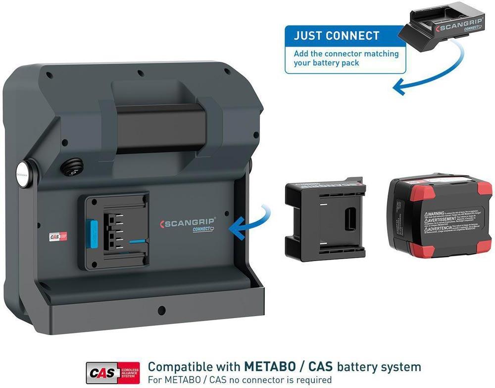 LED-Strahler VEGA 4 CONNECT 40 W 2000 - 4000 lm IP54