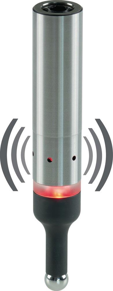 Kantentaster 2D - akustisch + optisch Einspannschaft-Ø 20 mm