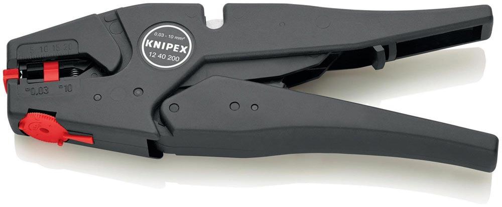 Automatikabisolierzange Länge 200 mm 0,03 - 10 (AWG 32 - 7) mm