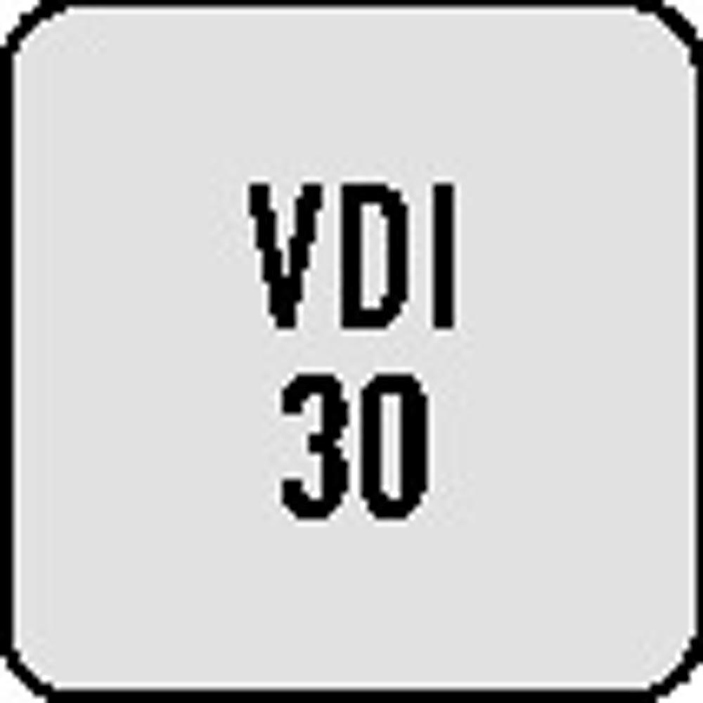 Verschlussstopfen Z2 DIN 69880 VDI30 Stahl